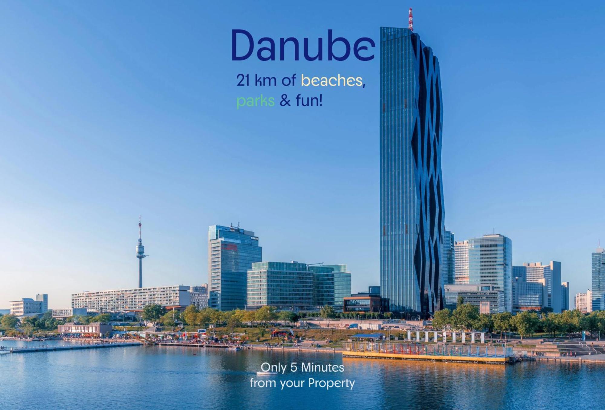 Comfy 3Br Shared Apartment - U6 Subway, Danube & Millenium City Wina Bagian luar foto